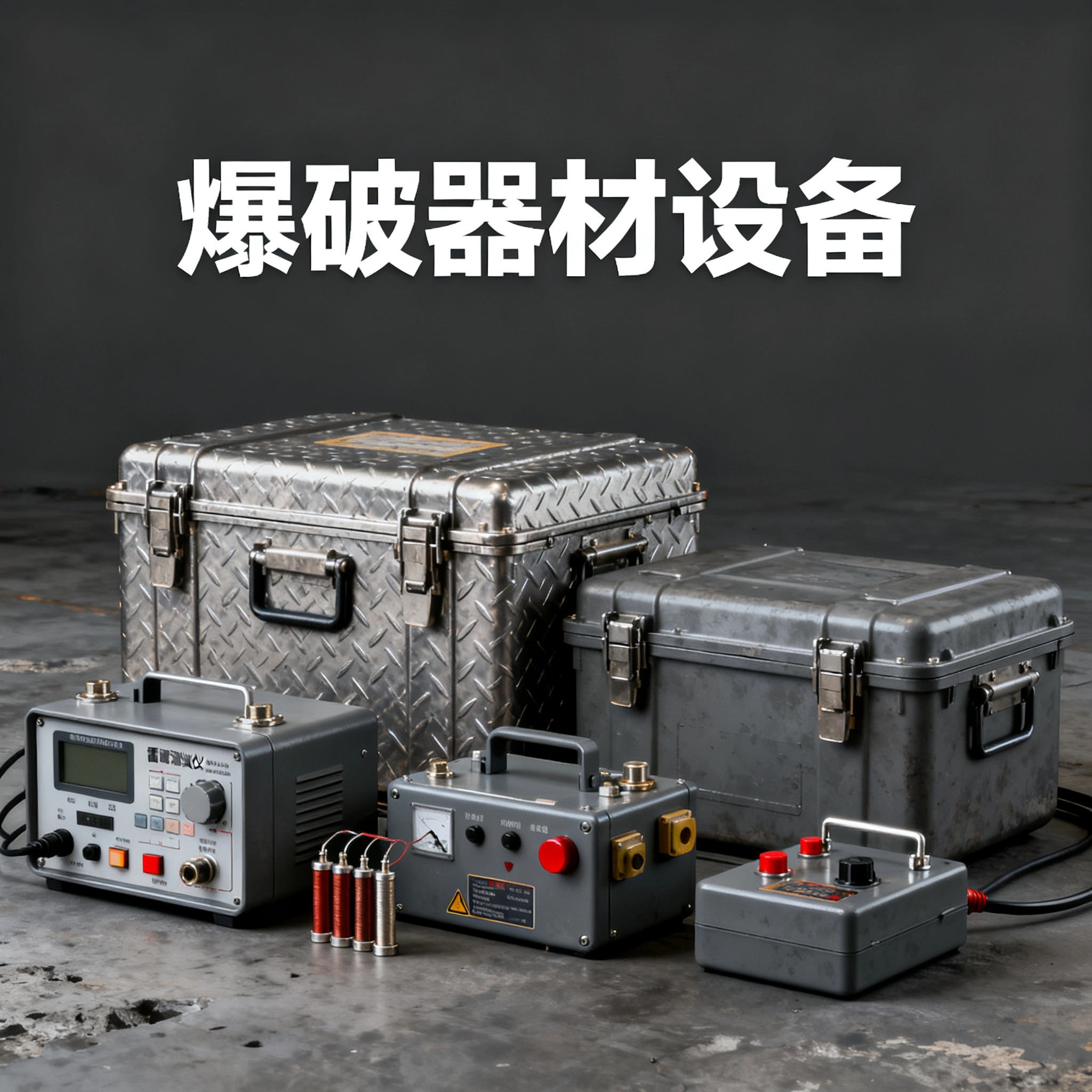 梅江爆破工程师的“兵器库”：常用器材一册通